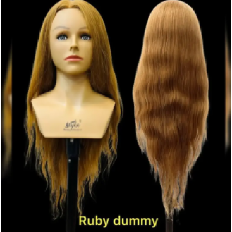 Human Hair Ruby Shoulder dummy 30"inch 